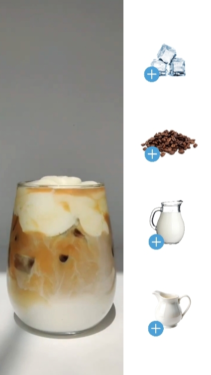 Latte ng Iced Cafe