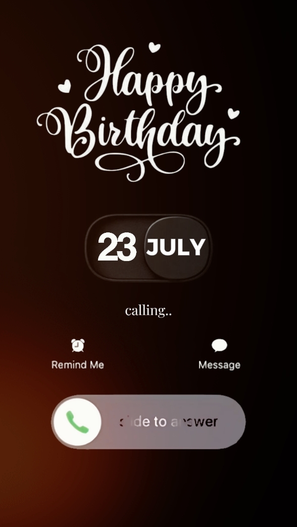 23 july birthday 