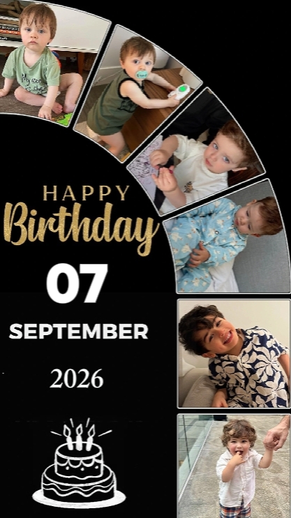 My Son's birthday 
