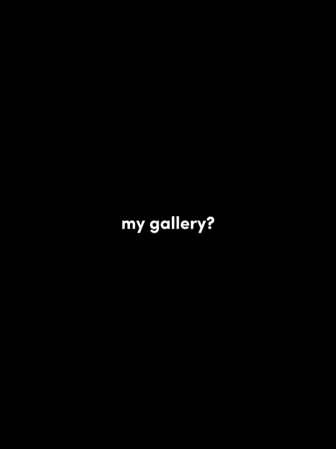 ¿Mi galería?