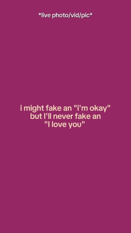 I Might Fake An