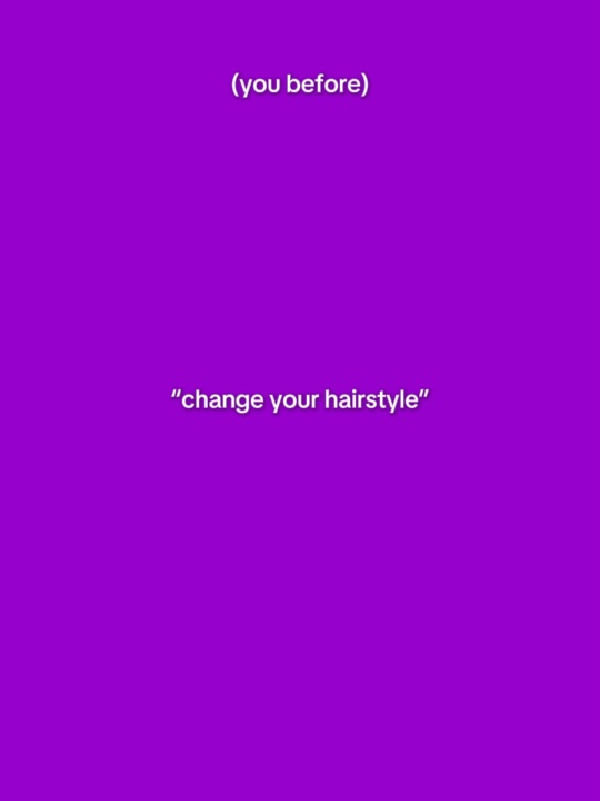 Change your hair