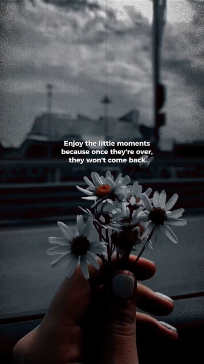 nikmati momen-momen kecil