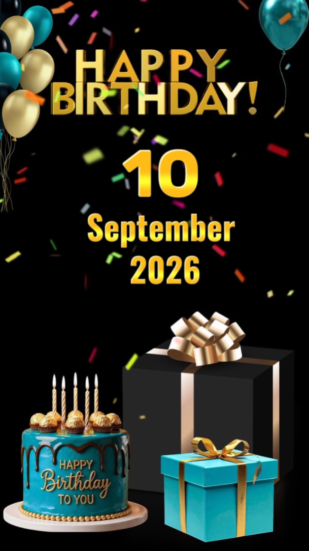 hbd 10 September
