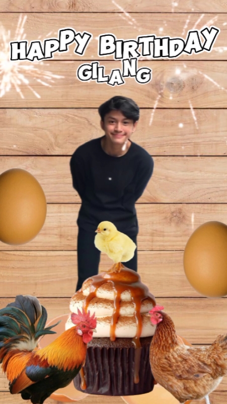 Selamat ulang tahun Ayam