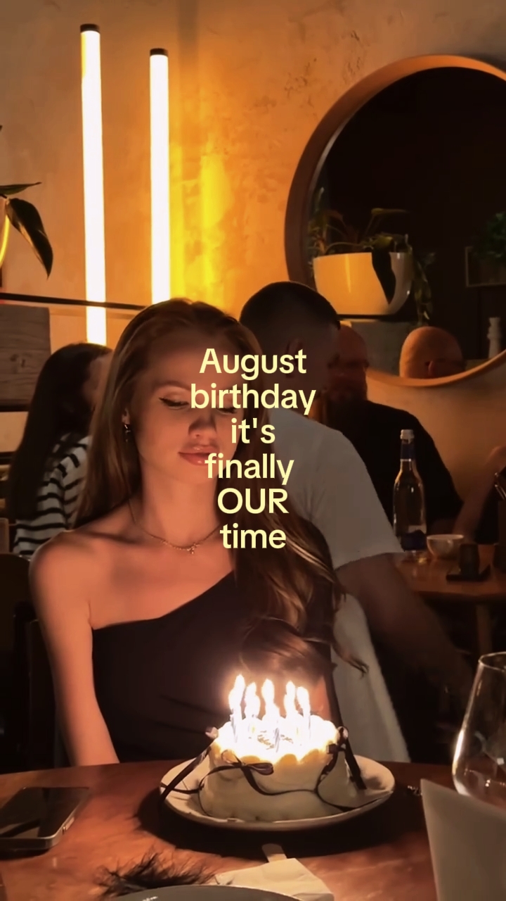 Aniversário de agosto 
