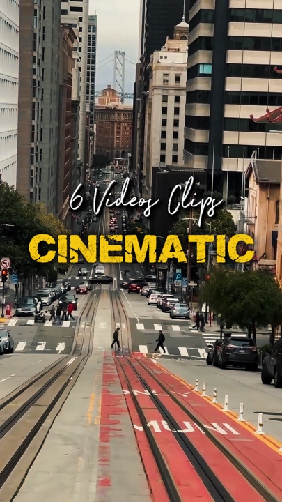 Cinematic 6 videos 