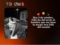 Feliz día mi amor
