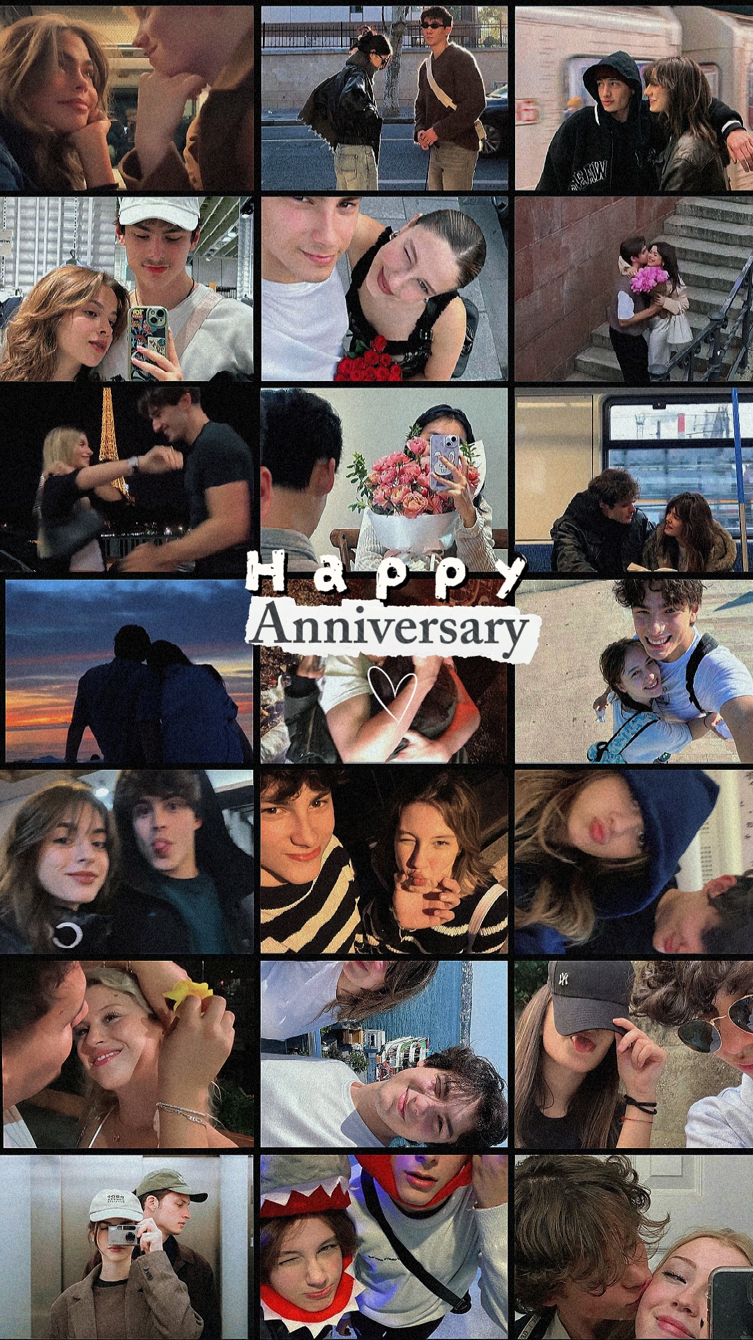 Feliz aniversario amor