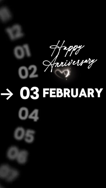 ANNIV 03 FEBRUARY