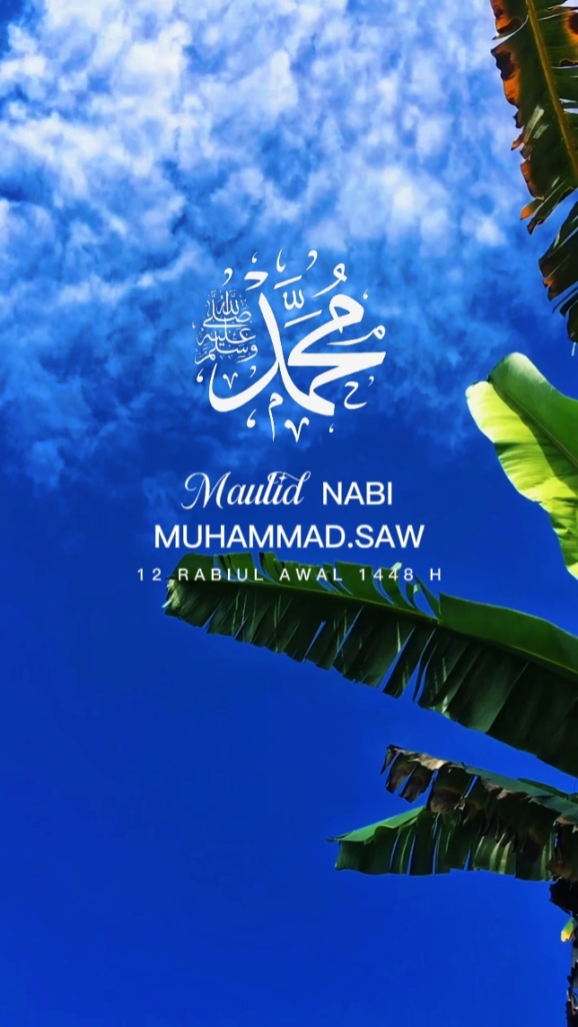 Template Maulid Nabi
