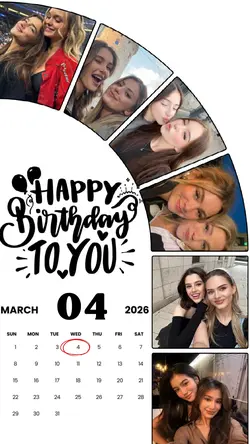 BIRTHDAY 04 MARCH