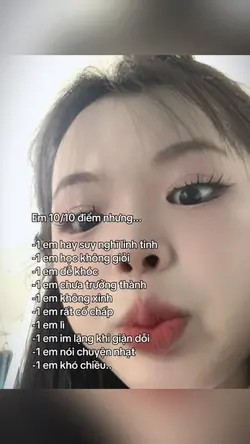 1/ EM 10/10 Nhưng..