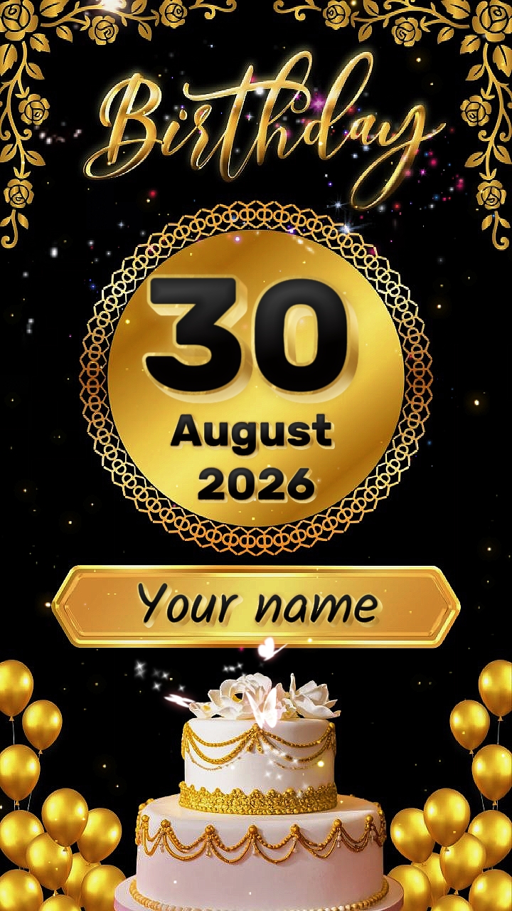 HBD 30 Agustus 2026