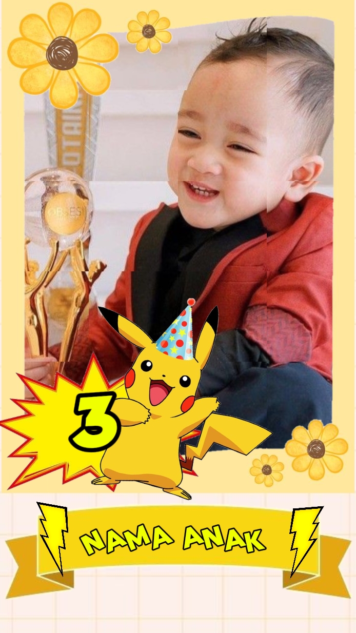 ultah Pikachu 3th