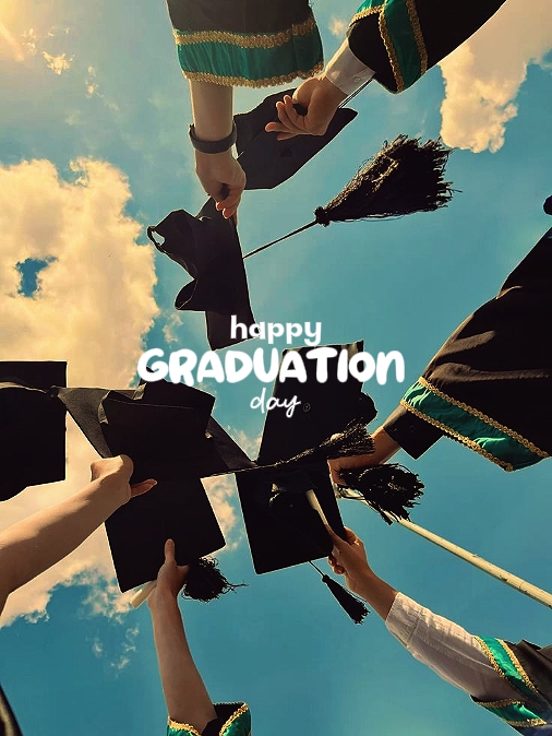 Feliz día de graduación