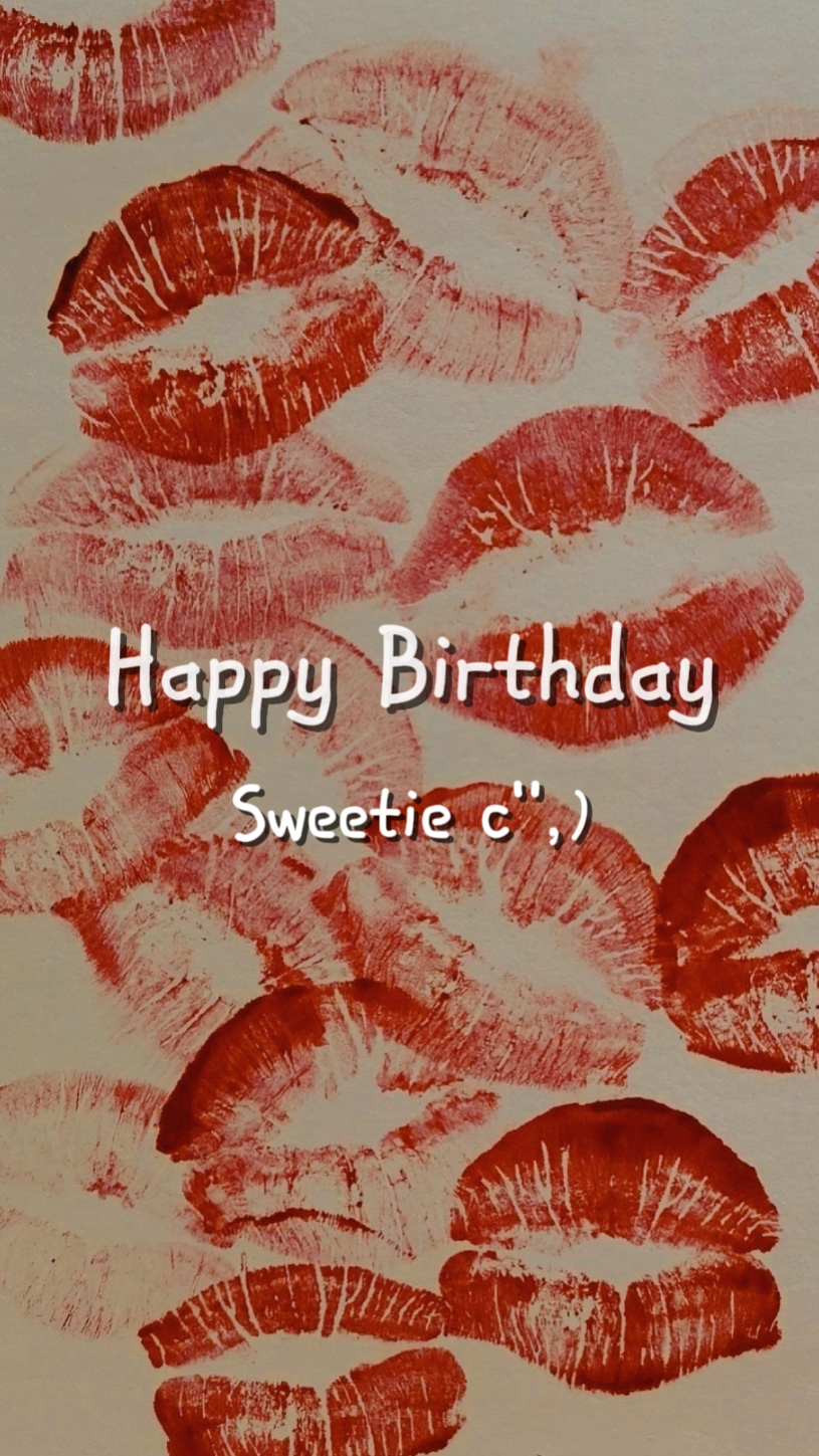 Hbd querida