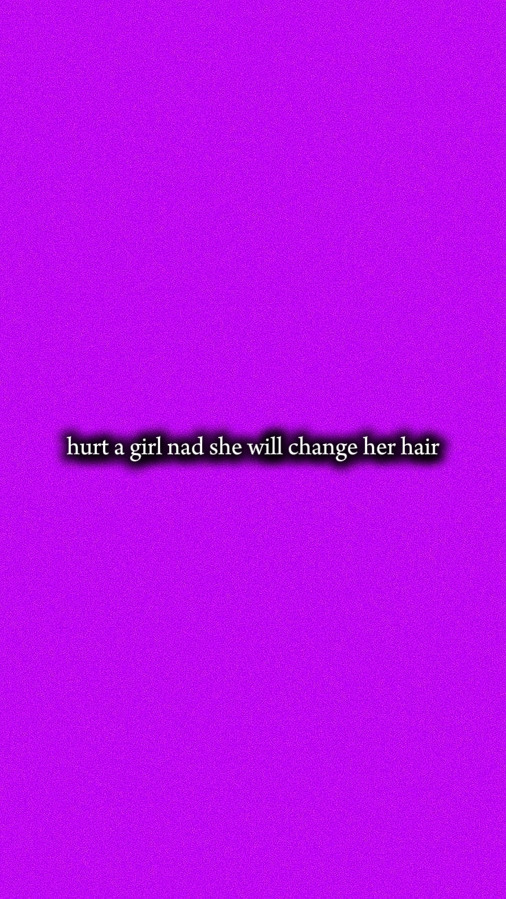 her hair