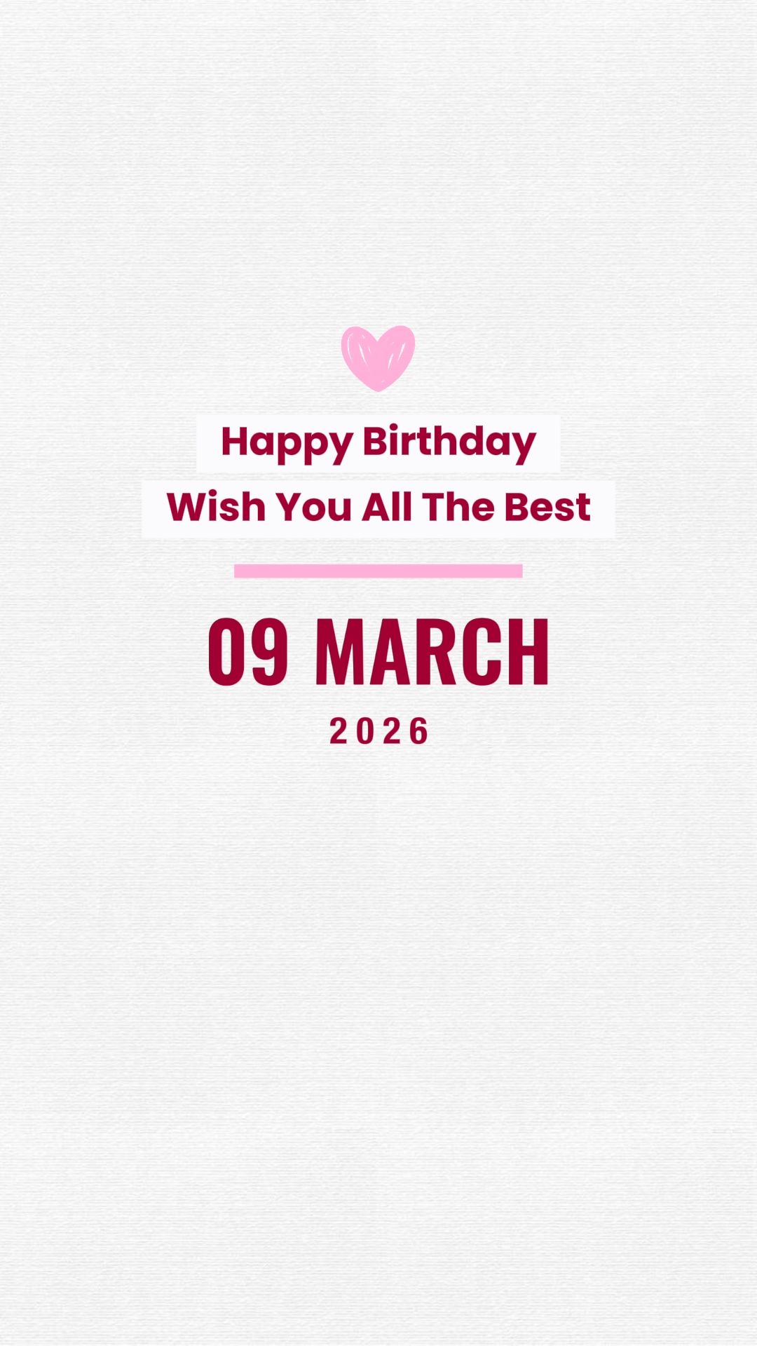 9 mars hbd
