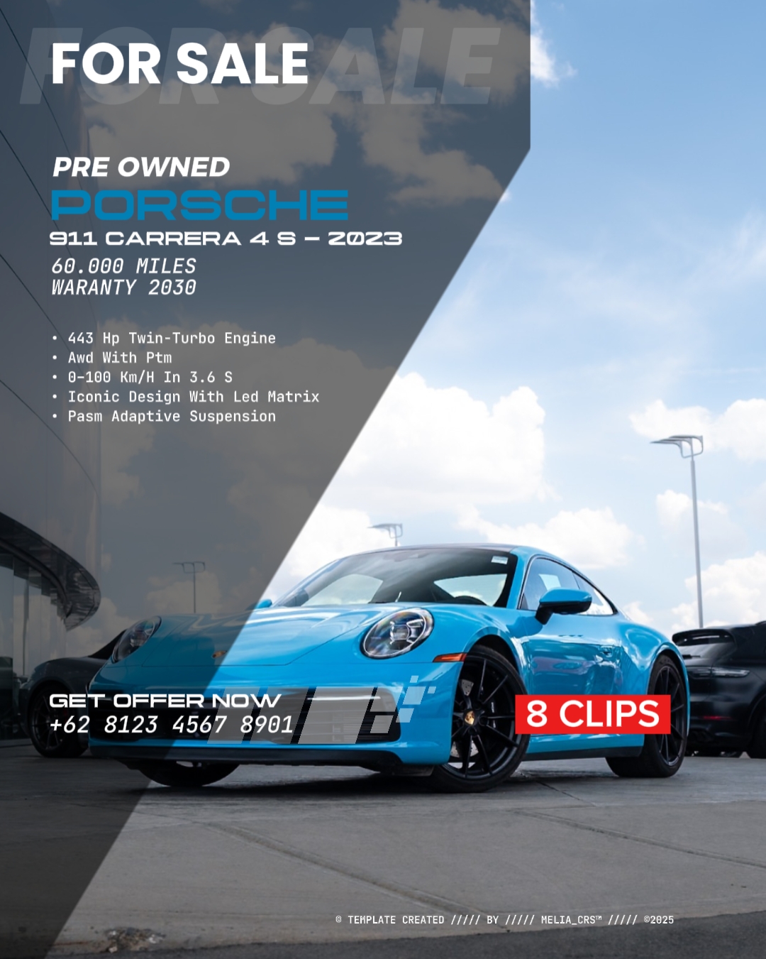 Venda de carro promocional