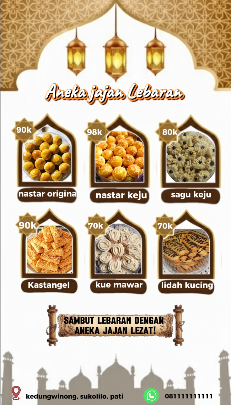 menu lebaran