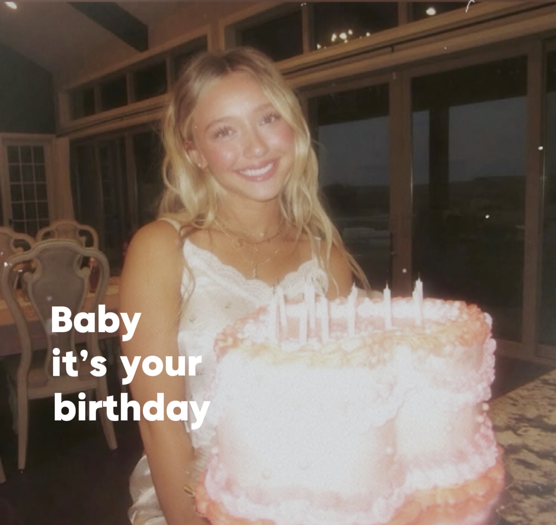 C'est ton anniversaire