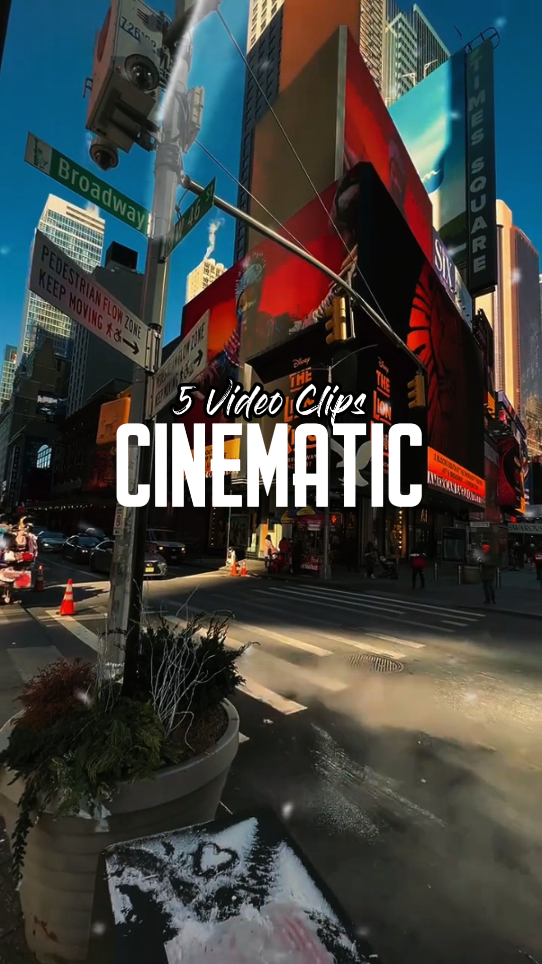 Cinematic 5 clips