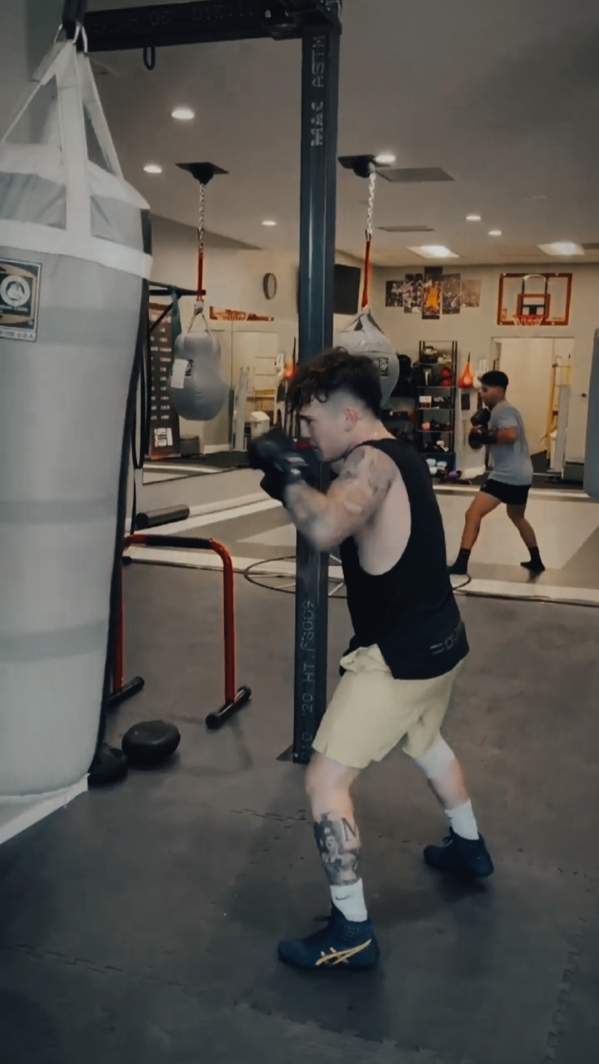 boxing slowmo