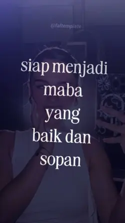 SIAP JADI MABA BAIK