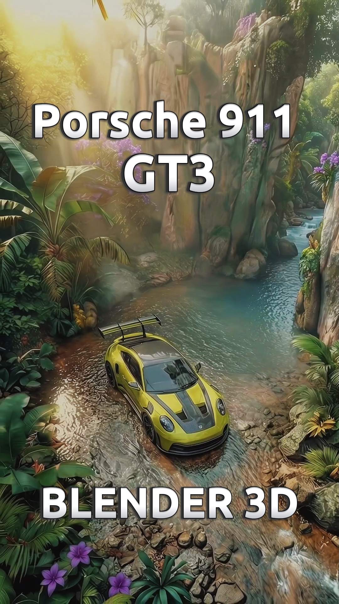 Blender Porsche 911 