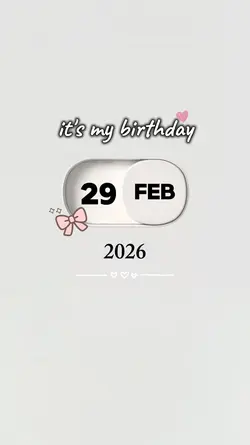 Birthday February 29