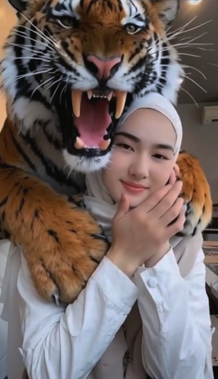 harimau mengaum 