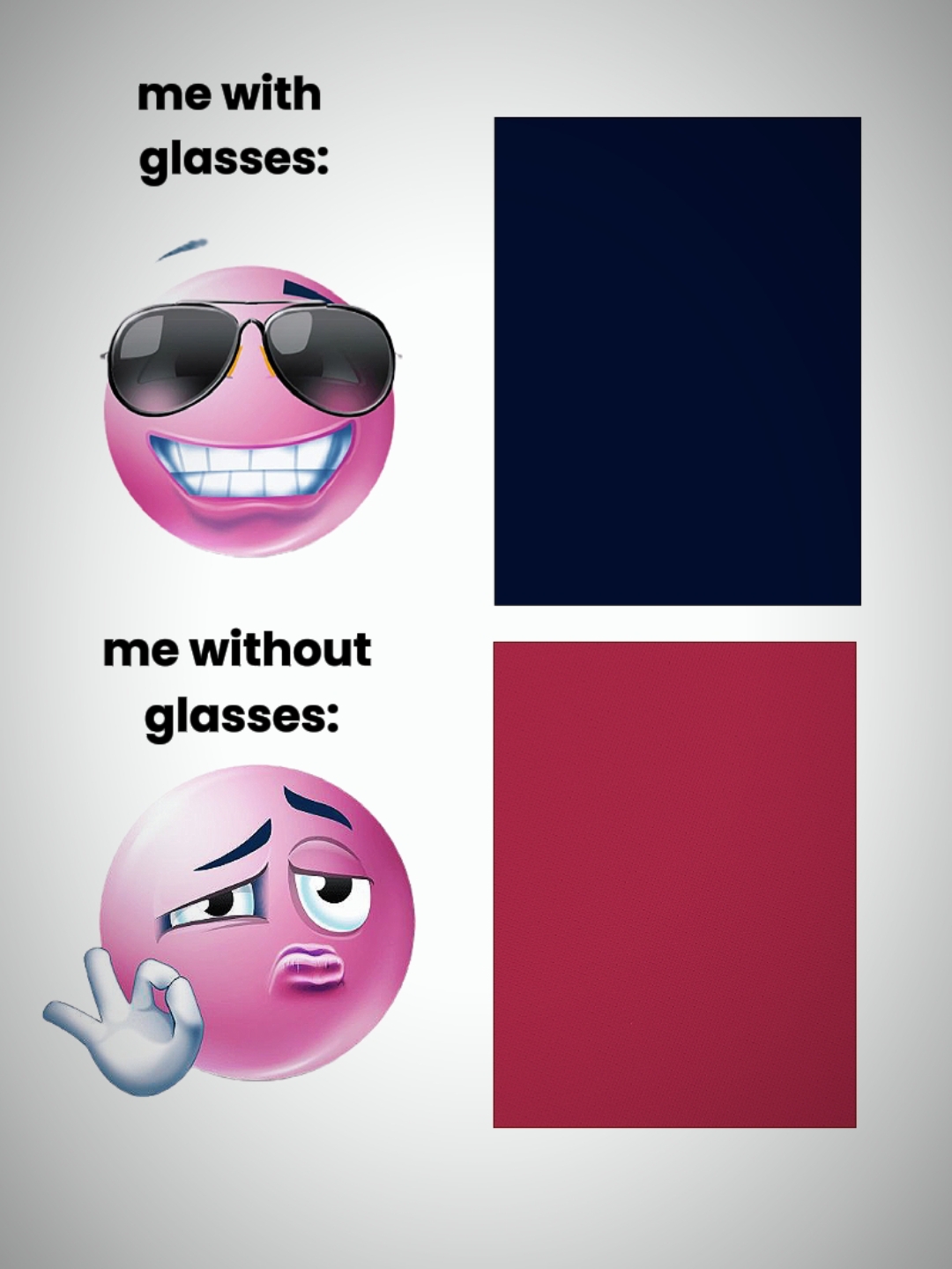 With/Without Glasses