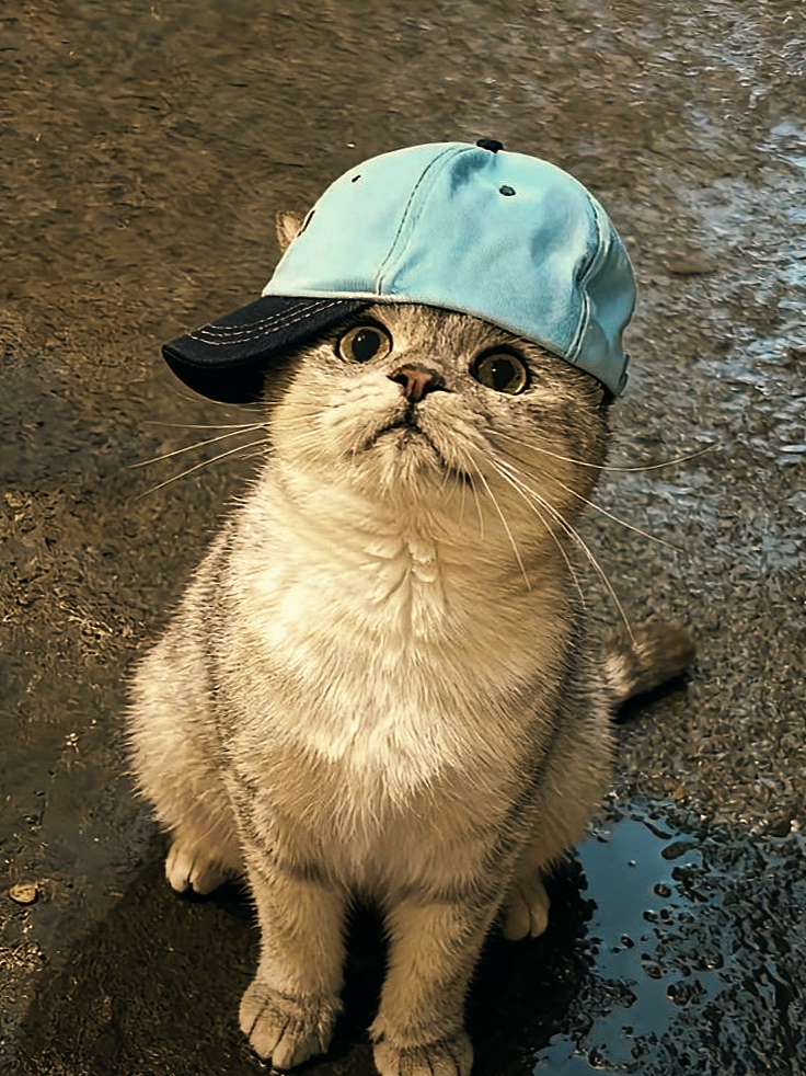멋진 고양이 동기화
