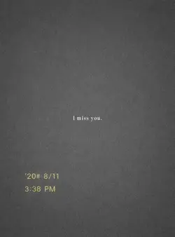 Miss you