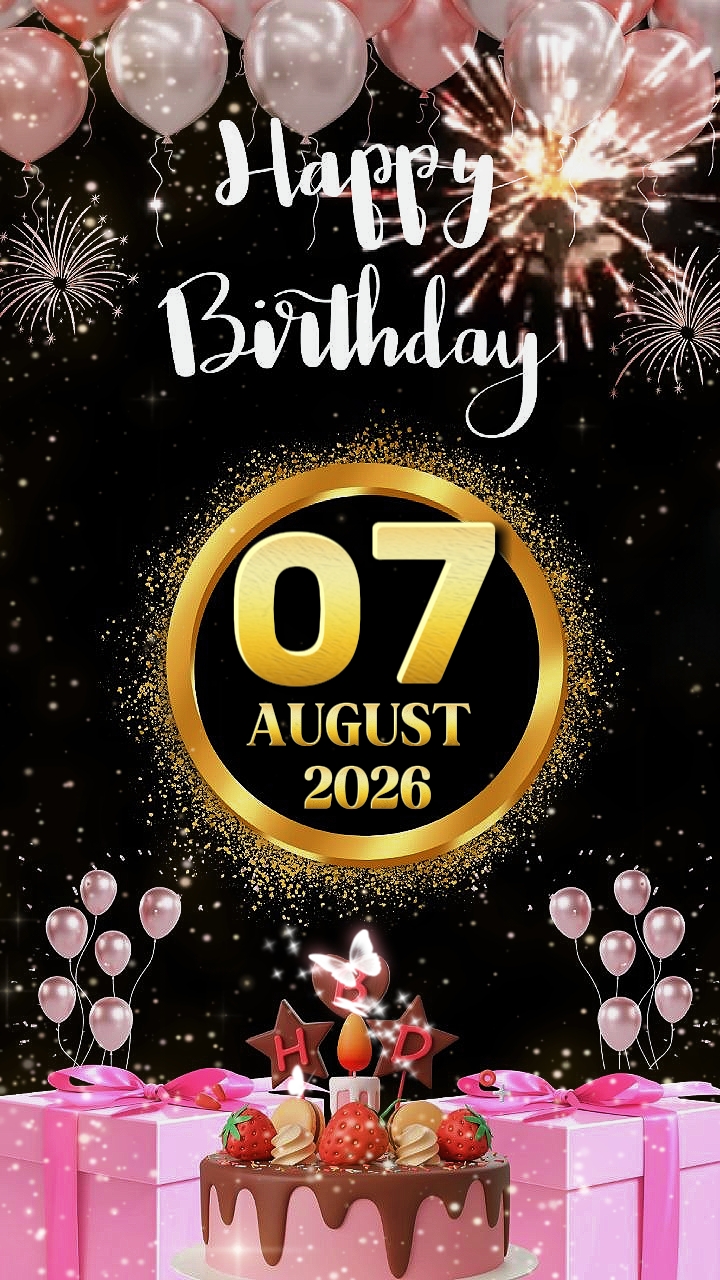 HBD 07 Agustus 2026