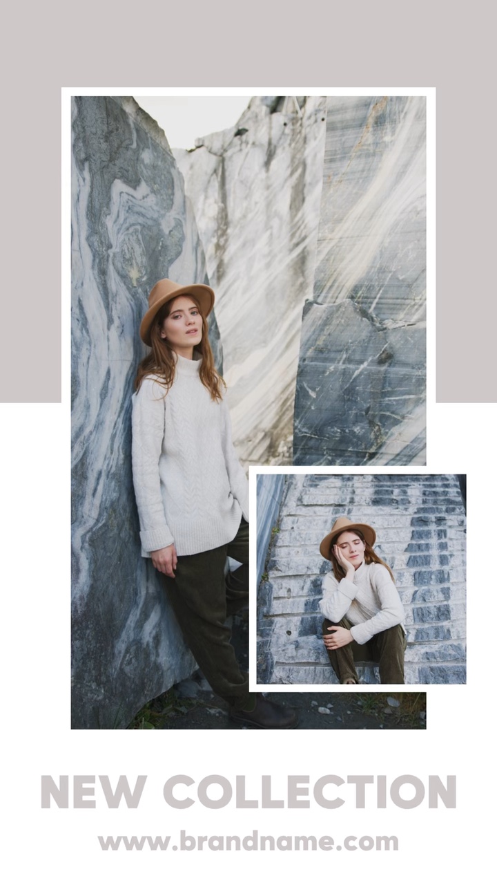Women Fashion Display Business Template 