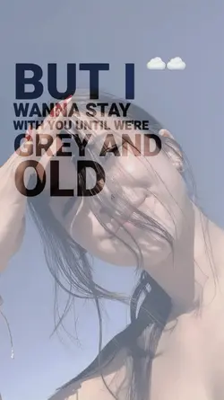 Say you won't let go