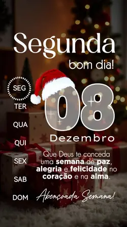 Segunda, bom dia!