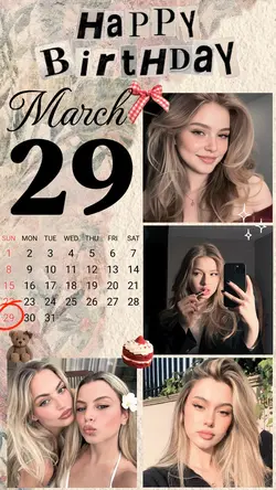 BIRTHDAY 29 MARCH