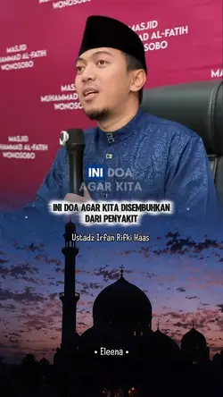 Doa cepat sembuh 