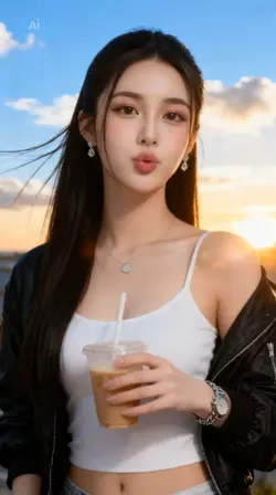 Ai cute girl