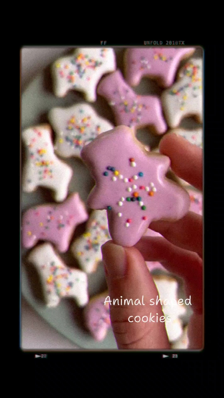 Galleta con forma de animal