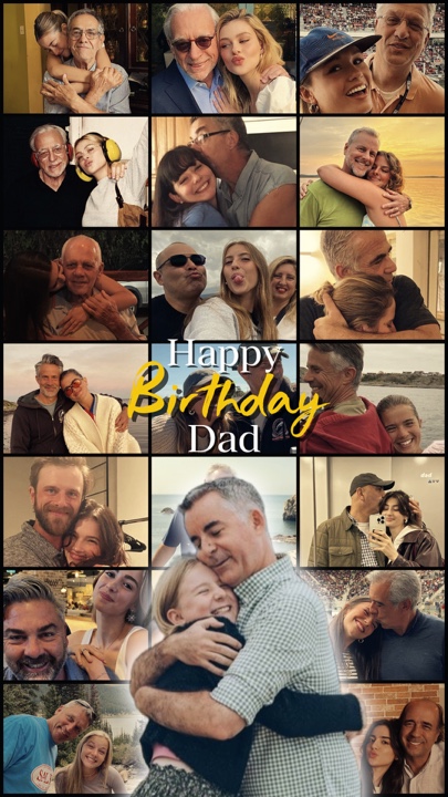 Joyeux anniversaire papa