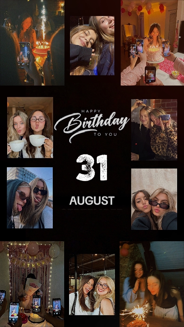 HBD 31 DE AGOSTO