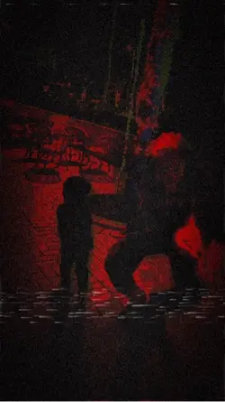 Creepy dance clown