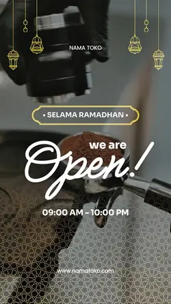 we are open ramadhan