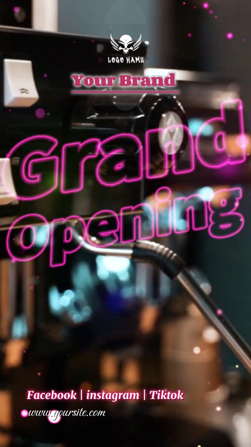 Pink grand opening