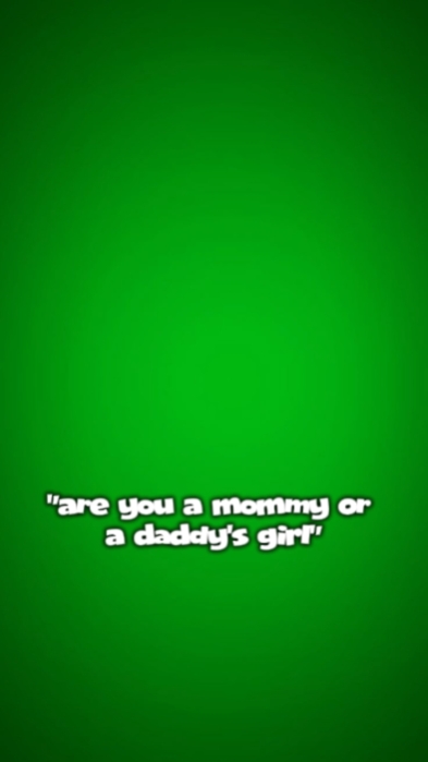 Mama oder Papa