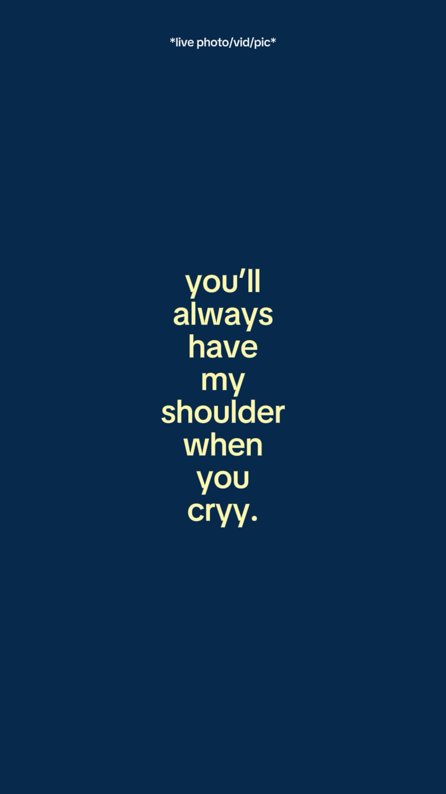 Youllalwayshavemysho